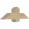Ekena Millwork Eugene Rough Sawn Timber Gable Bracket, Douglas Fir, 36"W x 12"H x 6"D x 6"F, 8/12 Pitch GBW036X12X0606EUG00RDF - alternate 4